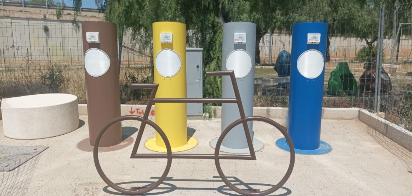 Installazione delle colonnine RSU